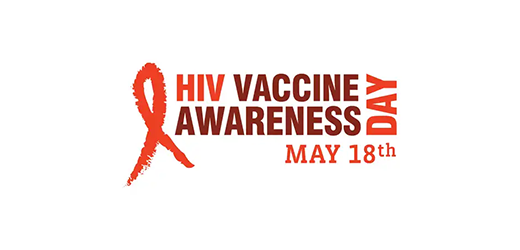 Logo for HIV Vaccine Awareness Day. 