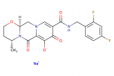 dolutegravir sodium chemical structure.