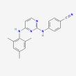 dapivirine chemical structure.
