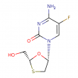 emtricitabine structural formula