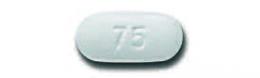 Prezista 75 mg tablet
