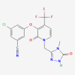 doravirine chemical structure.