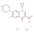 Ciprofloxacin Hydrochloride chemical formula