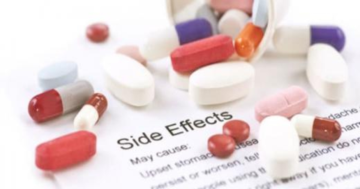 Medicines with the Side Effects label.
