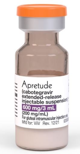 Cabotegravir Patient Drug Record