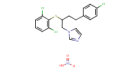 Butoconazole Nitrate chemical formula