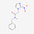 Benznidazole chemical structure.