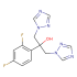 Fluconazole chemical formula