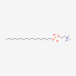 Miltefosine chemical structure.