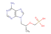 Tenofovir fórmula química