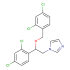 Miconazol fórmula química