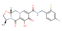 cabotegravir chemical structure