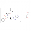 tenofovir alafenamide fumarate chemical structure.