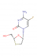 emtricitabine chemical structure.