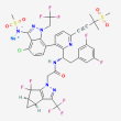 lenacapavir sodium chemical structure.