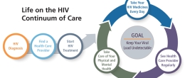 Steps involved in successful HIV treatment